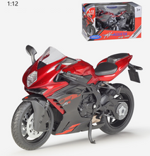Load image into Gallery viewer, WELLY 1:12 MV F3 RR Heavy Racing Sports Model Diecast Metal Motorcycle