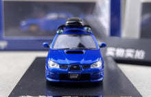Load image into Gallery viewer, 1:64 Furuya Blue Impreza WRX STI IX 9 Wagon Sports Model Diecast Metal Car New Collection
