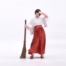 Load image into Gallery viewer, 1:64 Painted Figure Model Miniature Resin Sand Diorama Japanese Girl Woman Lady