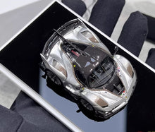 Load image into Gallery viewer, KR 1:64 Silver Fxxk EVO Q Cute Sports Model Diecast Resin Car New Collection