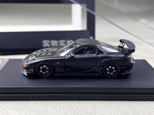 Load image into Gallery viewer, MC 1:64 Black Carbon JDM RX-7 FD3S Racing Sports Model Diecast Metal Car New Collection