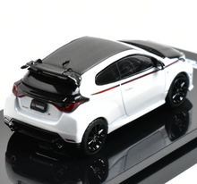 Load image into Gallery viewer, HJ 1:64 White Carbon GR Yaris Sports Model Diecast Metal Car New Collection