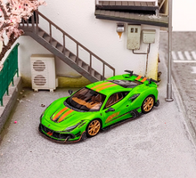 Load image into Gallery viewer, Fuelme 1:64 Green Mansory F8XX Racing Sports Model Diecast Resin Car New