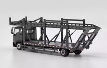 Load image into Gallery viewer, UM 1:64 Gray 500 HINO Ranger Double Transport truck Model Diecast Metal Car