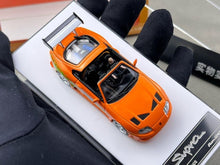 Load image into Gallery viewer, FS 1:64 Orange Supra A80 Convertible Figure Sports Model Diecast Metal Car New Collection