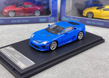 Load image into Gallery viewer, SH 1:64 Blue LFA Coupe Sports Model Diecast Resin Car New Collection
