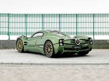 Load image into Gallery viewer, CM 1:64 Green Utopia Super Racing Sports Model Diecast Metal Car New Collection