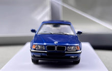 Load image into Gallery viewer, DCM 1:64 Blue 1996-98 E38 L7 728il Luxury Sedan Model Diecast Metal Car New Collection