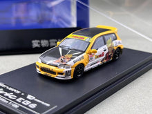 Load image into Gallery viewer, SW 1:64 Civic EG6 Sir Dragon Ball Hatchback Sports Model Diecast Metal Car New Collection