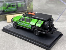 Load image into Gallery viewer, Autobots 1:64 Green Land Cruiser J70 LC79 Pickup Crew Cab Model Diecast Car