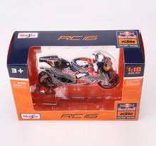 Load image into Gallery viewer, Maisto 1:18 2023 GP KTM RC16 #33 Racing Sports Model Toy Metal Motorcycle New Collection