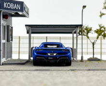 Load image into Gallery viewer, BBR 1:64 Blue 296 GTB Hard Top Racing Sports Model Diecast Metal Car New Collection