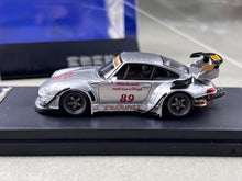 Load image into Gallery viewer, SW 1:64 Silver RWB 993 Heavenly #89 Sports Model Diecast Metal Car BN