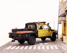 Load image into Gallery viewer, AB 1:64 Yellow Land Cruiser J70 LC79 Pickup Truck Model Diecast Metal Car New