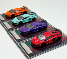 Load image into Gallery viewer, U2 1:64 Novitec Aventador SVJ LP770 Racing Sports Model Diecast Resin Car New Collection