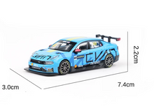 Load image into Gallery viewer, XCARTOYS 1:64 Lynk & Co 03 TCR #68 Racing Sports Model Diecast Metal Car