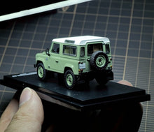 Load image into Gallery viewer, AR 1:64 Green 2015 Defender 90 Heritage ORV Sports Model Diecast Metal Car New Collection