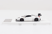 Load image into Gallery viewer, 1:64 White 458 GT LBWK Racing Sports Model Diecast Resin Car New Collection