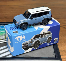 Load image into Gallery viewer, TH 1:64 Blue Land Cruiser LC250 MK5 SUV Sports Model Diecast Metal Car New Collection