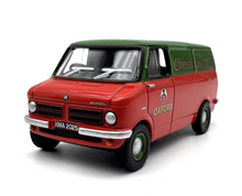 Load image into Gallery viewer, 1:76 Red Christmas Bedford Mini Van Sport Classic Model Diecast Metal Car New Collection