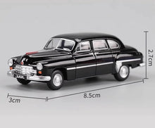 Load image into Gallery viewer, Perka 1:64 Black GAZ-12 ZIM Classic Vintage Model Diecast Metal Car BN