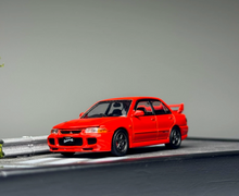 Load image into Gallery viewer, FUJI 1:64 JDM Red Lancer EVO III 3 GSR Sports Model Diecast Metal Car New Collection