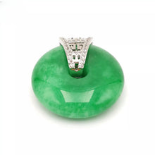 Load image into Gallery viewer, Nature Jade Peace Fortune Pendant Necklace Gift Jewelry charm Blessing Jewelry b