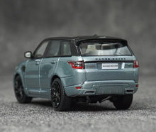 Load image into Gallery viewer, WHELART 1:64 2018 Silver Range Rover Sports SUV Model Diecast Metal Car New Collection