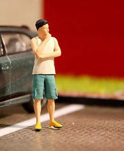 Load image into Gallery viewer, 1:64 Painted Figure Mini Model Miniature Diorama Sand Street Boy Man Girl Lady Collection