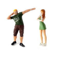 Load image into Gallery viewer, 1:64 Painted Figure Mini Model Miniature Resin Diorama Stree Dance Dancer Trendy