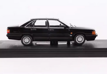 Load image into Gallery viewer, RM 1:64 1989 Silver Black 100 C3 Sedan Classic Model Diecast Metal Car New Collection