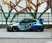 Load image into Gallery viewer, Fuji 1:64 Blue JDM GR Yaris Pandem Hatchback Sport Model Diecast Metal Car New Collection