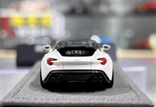 Load image into Gallery viewer, AT 1:64 White Vanquisih Zagato Touring Sports Model Diecast Resin Car New Collection