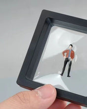Load image into Gallery viewer, 1:64 Painted Figure Mini Model Miniature Resin Diorama Sand Leather Jacket Man