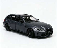 Load image into Gallery viewer, Bburago 1:24 Black 2023 M3 Touring Sports Open Model Diecast Metal Car New Collection