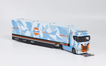 Load image into Gallery viewer, 1:64 Scania S730 Blue Enclosed Double Deck Truck Model Diecast Metal Car New