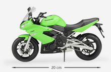 Load image into Gallery viewer, WELLY 1:10 Ninja 650R Sports Racing Heavy Model Diecast Metal Motorcycle