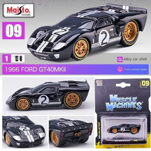 Load image into Gallery viewer, Maisto 1:64 1966 Black GT40MKII Racing Sports Model Toy Diecast Metal Car BN