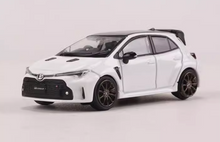 Load image into Gallery viewer, GCD 1:64 JDM White GR Corolla Hatchback Sports Model Metal Diecast Car New Collection
