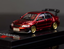 Load image into Gallery viewer, CM 1:64 Red JDM Lancer Evo 9 IX Voltex Sports Model Diecast Metal Car New Collection