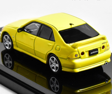 Load image into Gallery viewer, HobbyJapan 1:64 Yellow Altezza RS200 Spoiler Sport Model Diecast Metal Car New Collection