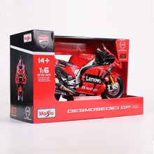 Load image into Gallery viewer, Maisto 1:6 2022 GP Desmosedici #63 Racing Model Diecast Metal Motorcycle