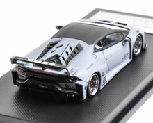 Load image into Gallery viewer, MJ 1:64 Matte Gray Huracan LP610 GT Sports Model Diecast Metal Car New Collection