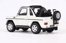 Load image into Gallery viewer, GCD 1:64 White G500 Cabrio W463 ORV SUV Sports Model Diecast Metal Car BN