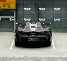 Load image into Gallery viewer, LCD 1:64 Black Carbon #4 Elva Convertible Sports Model Diecast Metal Car New Collection