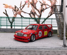 Load image into Gallery viewer, LMLF 1:64 Red E190 #35 W201 2.5-16 Evo Sedan Sport Model Diecast Metal Car New