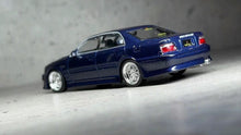 Load image into Gallery viewer, Tarmac 1:64 JDM Blue Mark II JZX100 VERTEX Sports Model Diecast Metal Car New