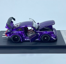 Load image into Gallery viewer, TPC 1:64 Blue RWB 930 911 Sports Open Model Diecast Metal Car New Collection