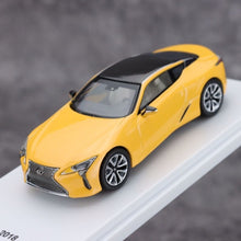 Load image into Gallery viewer, AR 1:64 Yellow 2018 LC500 Coupe Sports Model Diecast Metal Car New Collection