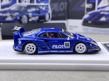 Load image into Gallery viewer, DK 1:64 Blue Pilot LBWK F40 #56 Racing Sports Model Diecast Metal Car New Collection